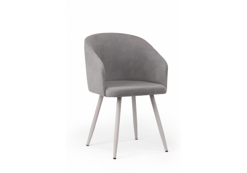Стул на металлокаркасе Монер 360 темно-серый (glory 20) / серый (54x56x82)
