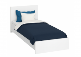 Кровать Адайн 80х200 белое дерево (83,5x)